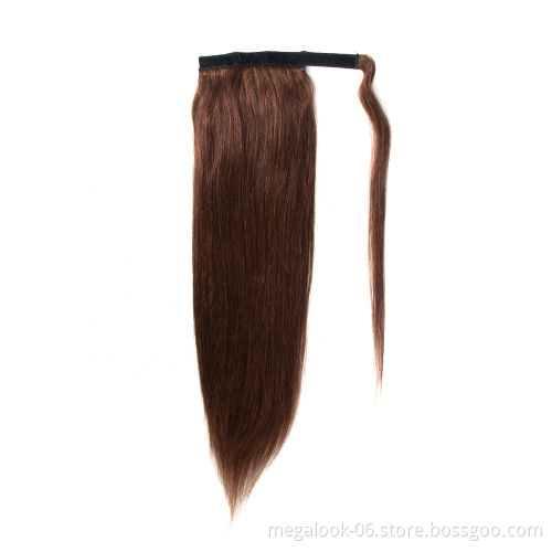 Wholesale  Ponytail Hair #613 #30 #4 Natural Drawstring Ponytails in Hairpiece Ponytail for Black women